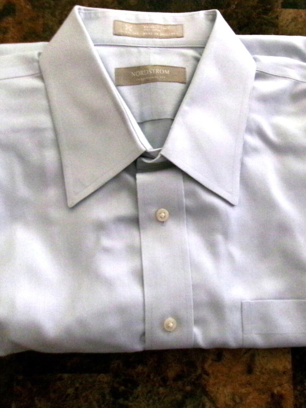 Lot of 3 NORDSTROM SMART CARE Long Sleeve Shirts Size 17 1/2 X 33